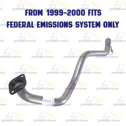1996-2000 Toyota 4Runner 3.4L Catalytic Converter and Tail Pipe