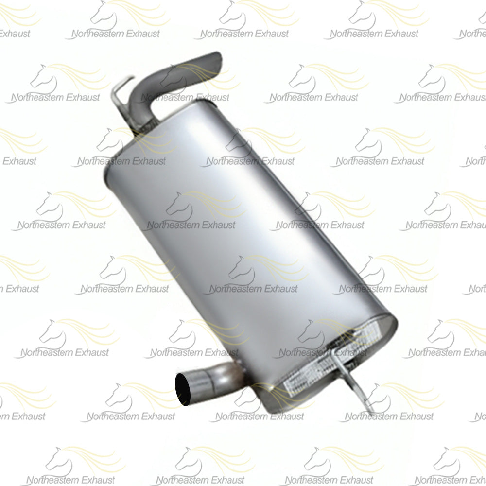 2007-2011 Jeep Wrangler 2 Door 3.8L Intermediate Pipe and Muffler Exhaust System Kit