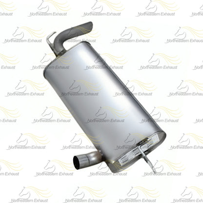 2007-2011 Jeep Wrangler 2 Door 3.8L Intermediate Pipe and Muffler Exhaust System Kit