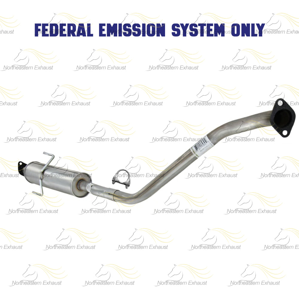 2010-2013 Kia Forte and Forte Koup 2.0L 2.4L Exhaust Resonator Pipe