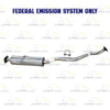2010-2013 Kia Forte and Forte Koup 2.0L 2.4L Exhaust Resonator Pipe