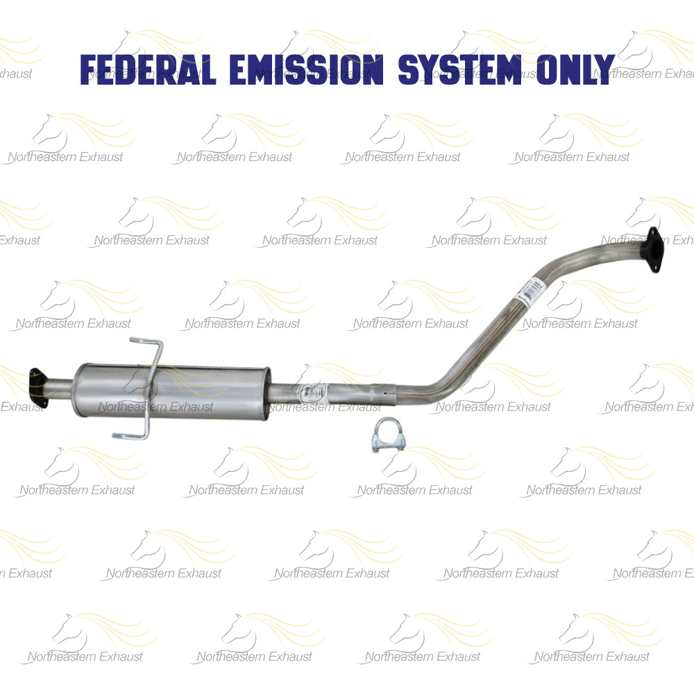 2010-2013 Kia Forte and Forte Koup 2.0L 2.4L Exhaust Resonator Pipe