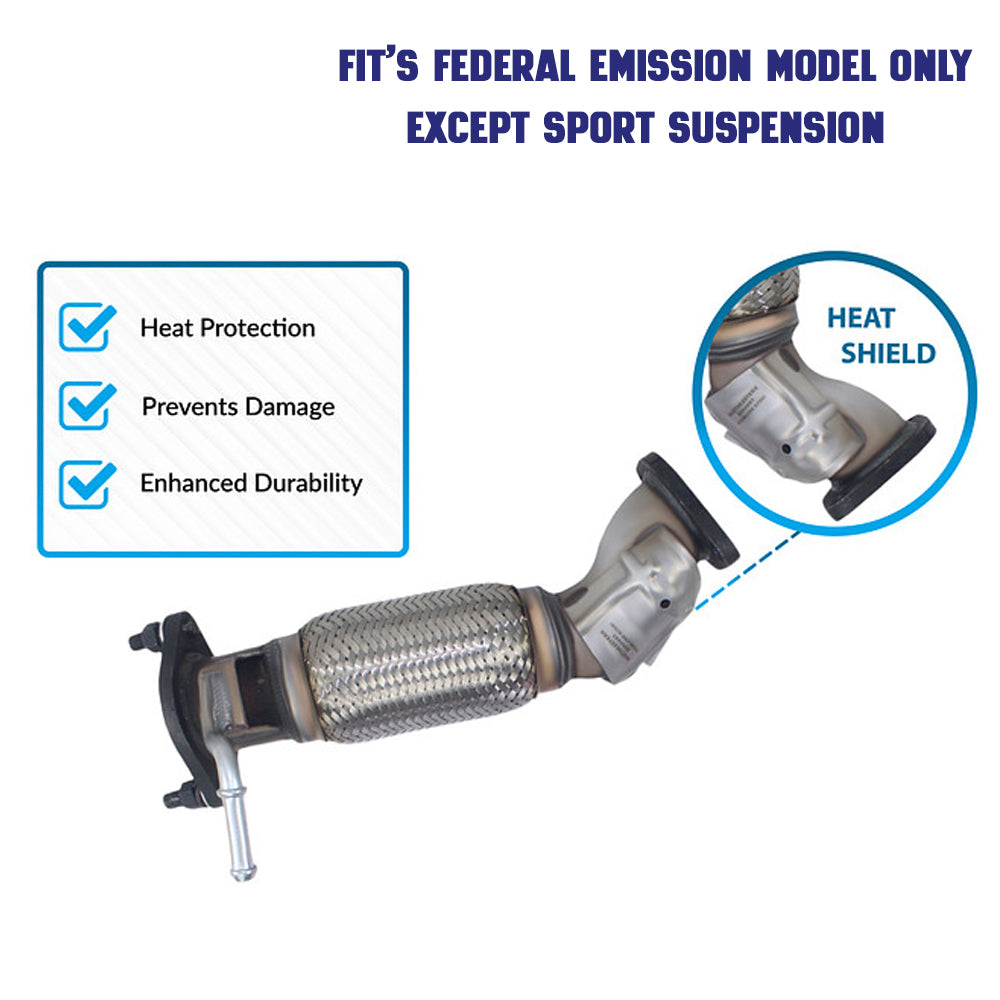 2011-2014 Hyundai Sonata 2.4L Exhaust Pipe
