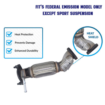 2011-2014 Hyundai Sonata 2.4L Exhaust Pipe