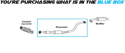 2010-2011 Kia Soul 1.6L Exhaust Resonator Pipe Assembly