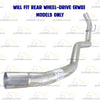95-2000 2.2L and 94-1995 4.3L GMC Sonoma 2.2L | 00-1996 Isuzu Hombre 2.2L Exhaust Tail Pipe