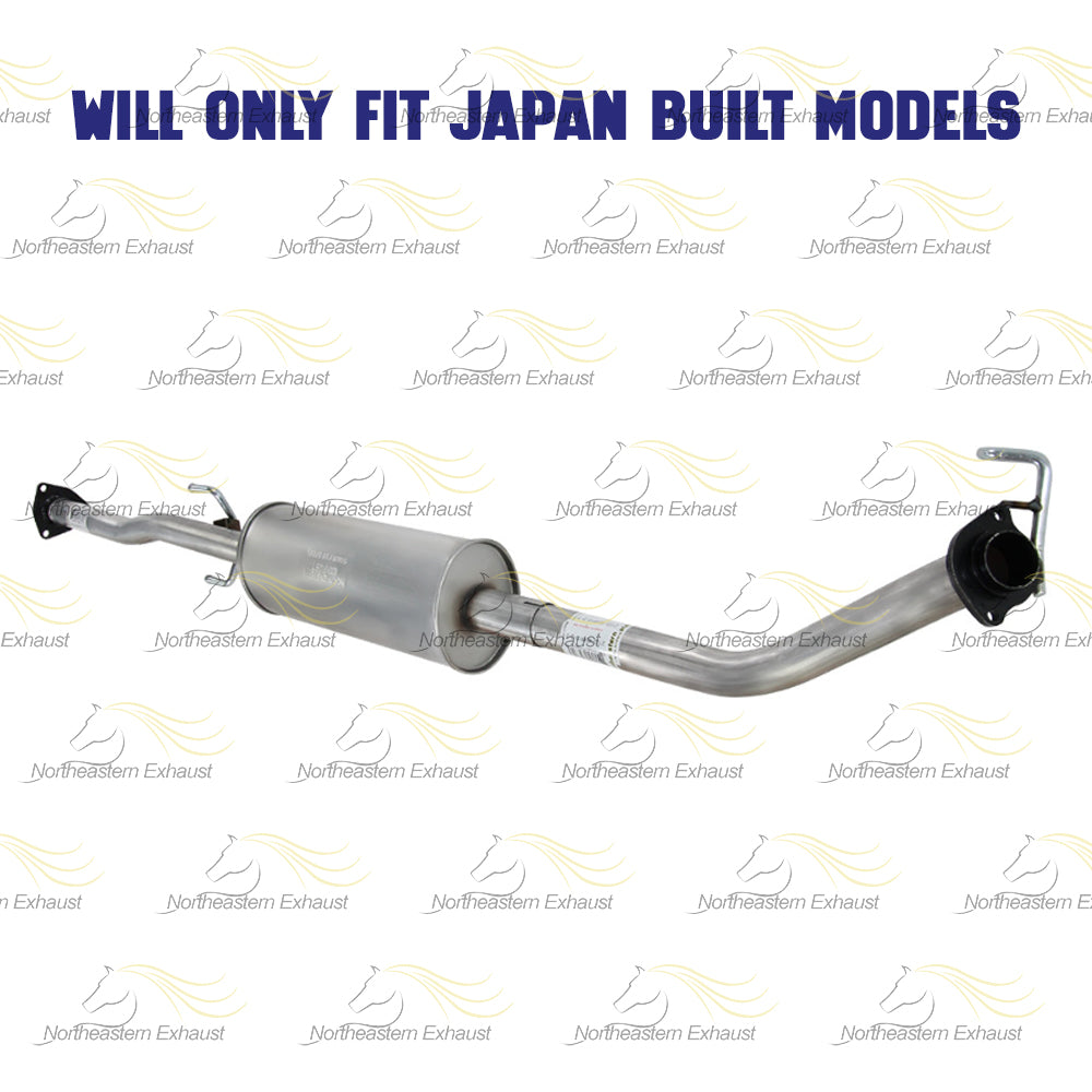 2010-2011 Honda CRV 2.4L Exhaust Resonator Pipe - For Japan Built Only