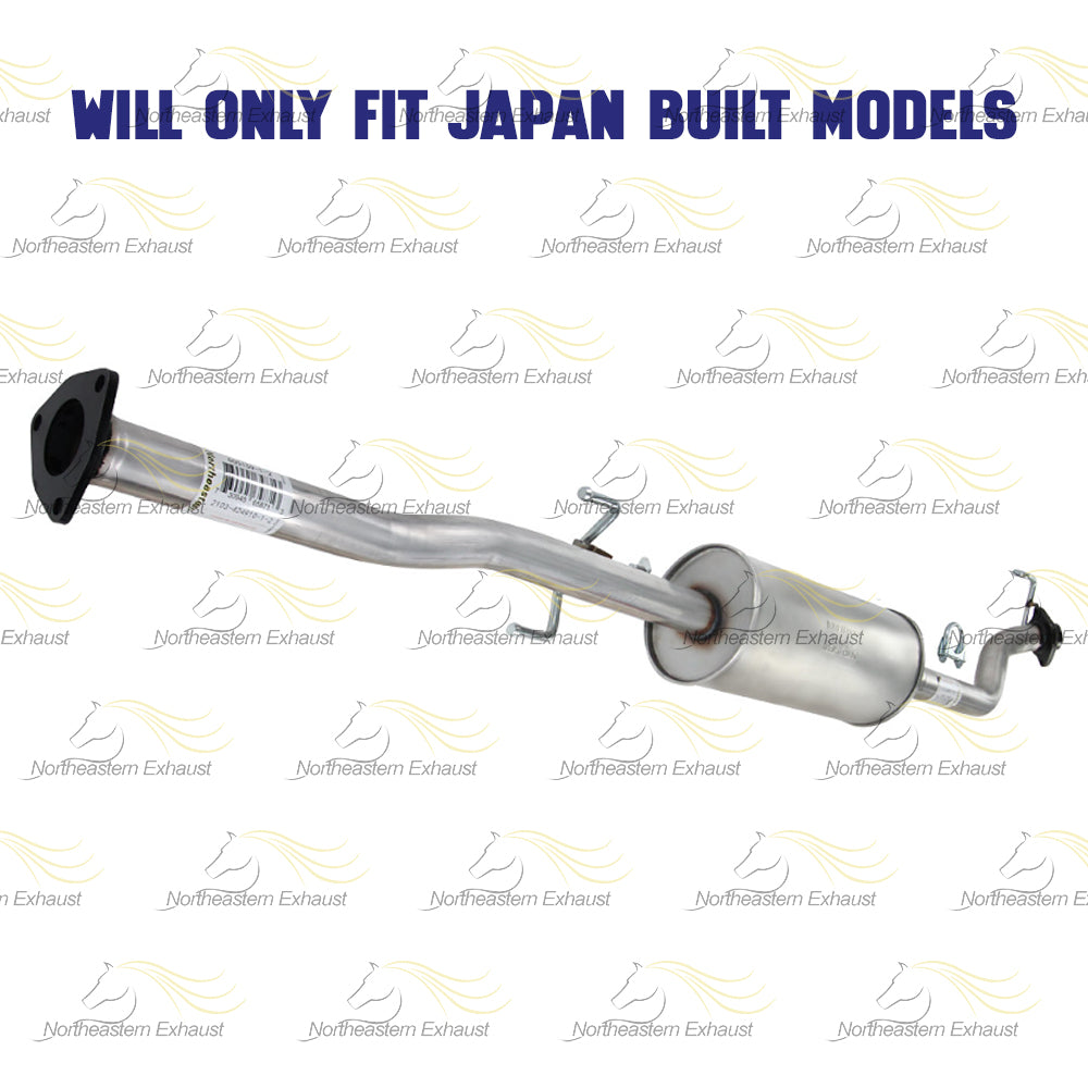 2010-2011 Honda CRV 2.4L Exhaust Resonator Pipe - For Japan Built Only
