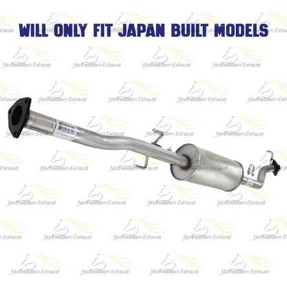 2010-2011 Honda CRV 2.4L Exhaust Resonator Pipe - For Japan Built Only