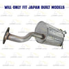 2010-2011 Honda CRV 2.4L Exhaust Muffler - For Japan Built models Only