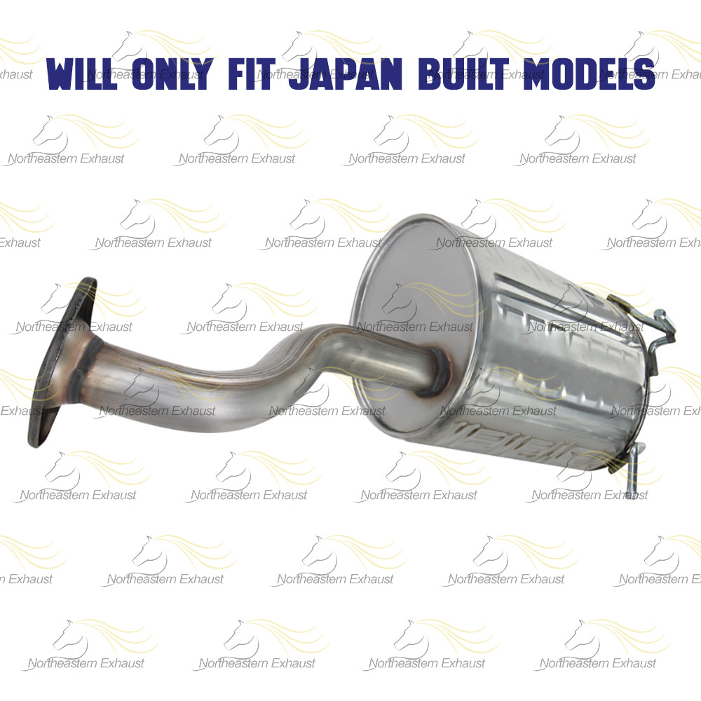 2010-2011 Honda CRV 2.4L Exhaust Muffler - For Japan Built models Only