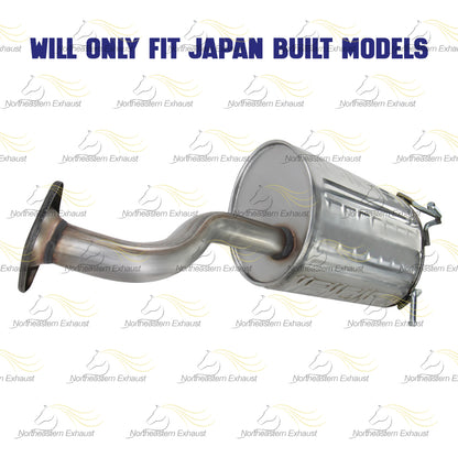 2010-2011 Honda CRV 2.4L Exhaust Muffler - For Japan Built models Only