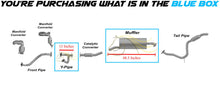 2006-2012 Toyota Rav4 3.5L Y-Pipe and Muffler Exhaust System Kit