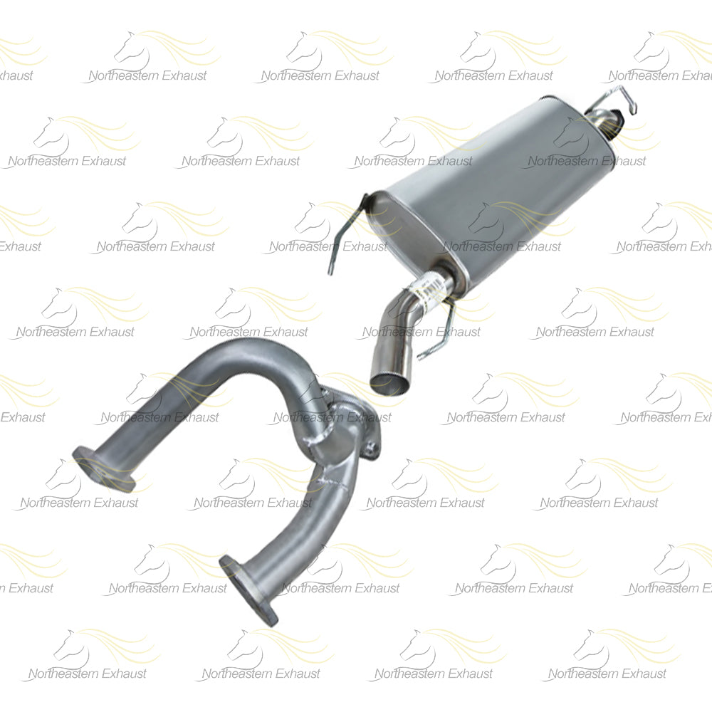 2006-2012 Toyota Rav4 3.5L Y-Pipe and Muffler Exhaust System Kit