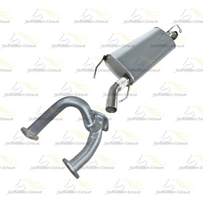2006-2012 Toyota Rav4 3.5L Y-Pipe and Muffler Exhaust System Kit