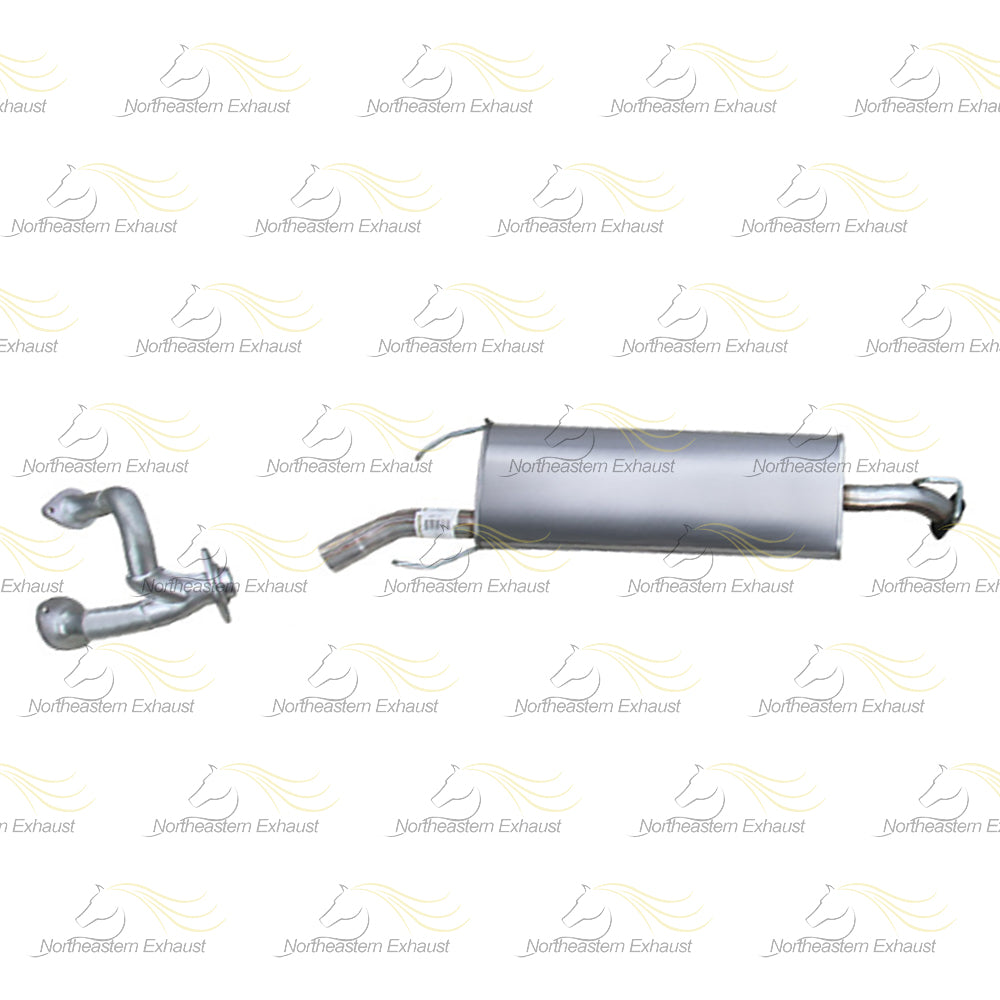 2006-2012 Toyota Rav4 3.5L Y-Pipe and Muffler Exhaust System Kit