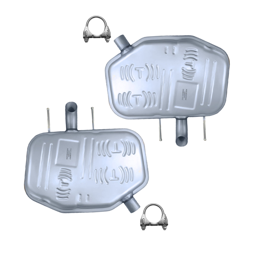 Exhaust Mufflers for 2013-2016 Chevrolet Malibu and Malibu Limited 2.5L
