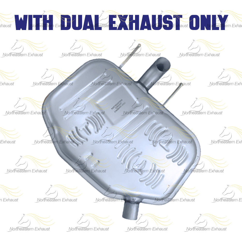 2011-2017 Buick Regal 2.4L Exhaust Mufflers