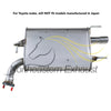 2007-2011 Toyota Camry 3.5L Passenger Side Exhaust Muffler