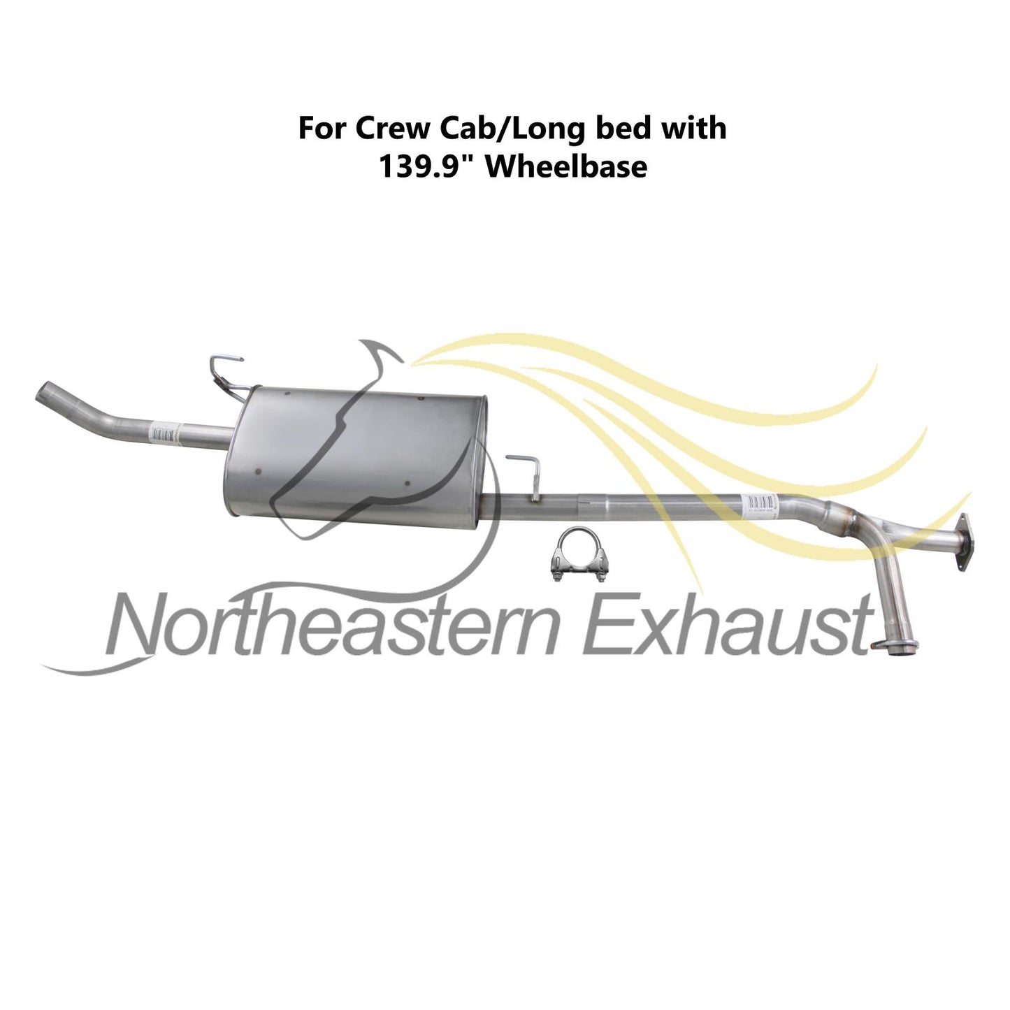 2007-2017 Nissan Frontier 4.0L | 2009-2012 Suzuki Equator 4.0L 139.9 W.B  Exhaust Muffler