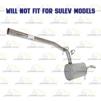 2012-2014 Volkswagen Passat 2.5L Stainless Steel Exhaust Center Muffler