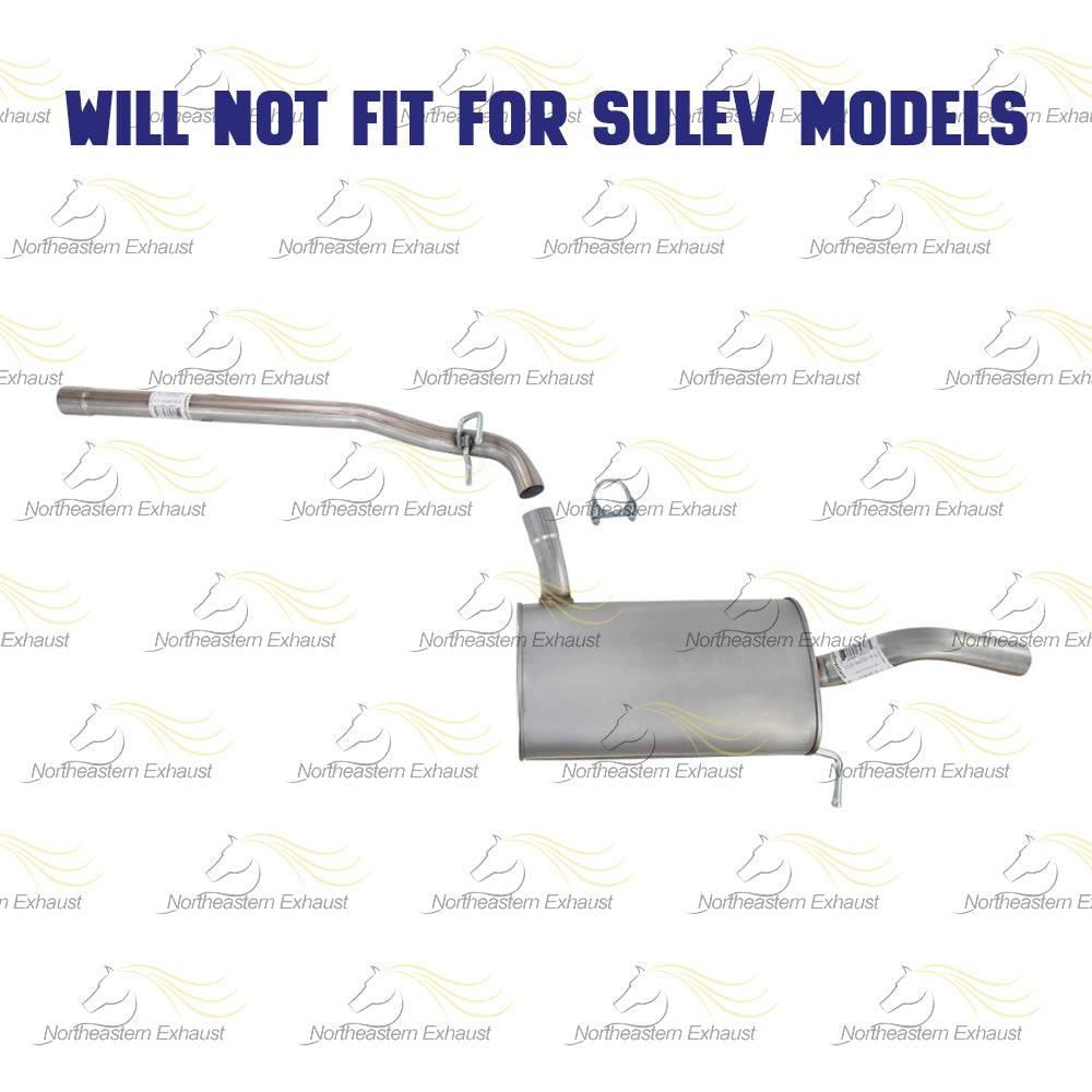 2012-2014 Volkswagen Passat 2.5L Stainless Steel Exhaust Center Muffler