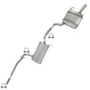 2012-2014 Volkswagen Passat 2.5L Center and Rear Mufflers