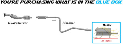 2006-2011 Chevrolet HHR 2.4L Exhaust Muffler