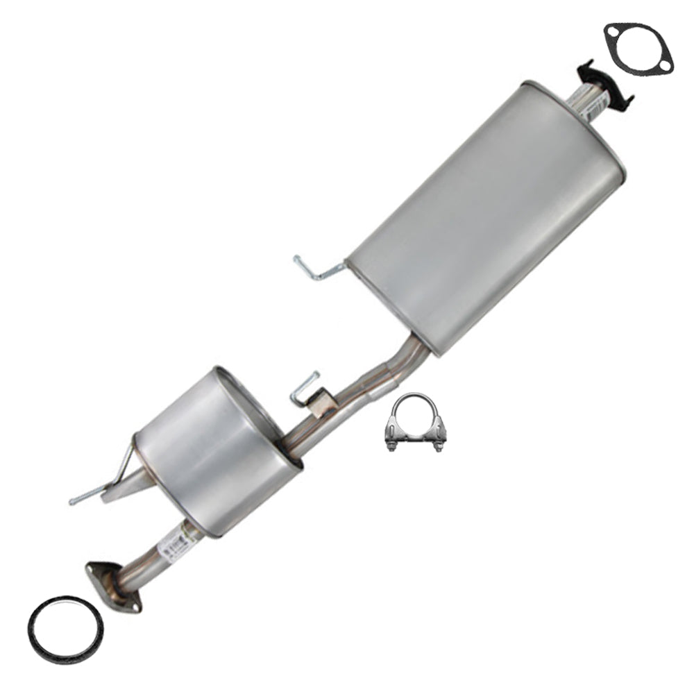 Exhaust Muffler Assembly for 2013 Infiniti JX35 and 2014-2016 Infiniti QX60 3.5L