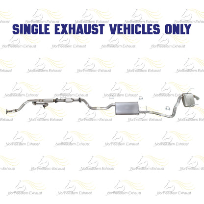 Exhaust System Kit for 2009-2015 Chevrolet Traverse | 2009-2010 Saturn Outlook | 2009-2017 Buick Enclave | 2009-2016 GMC Acadia | 3.6L