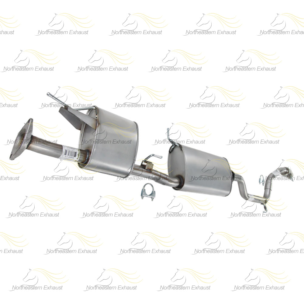 Muffler and Resonator for 2014-2016 Infiniti QX60 and 2013 JX35 3.5L