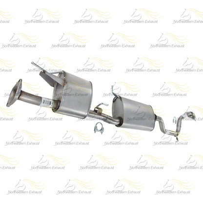 Muffler and Resonator for 2014-2016 Infiniti QX60 and 2013 JX35 3.5L