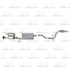 Muffler and Resonator for 2014-2016 Infiniti QX60 and 2013 JX35 3.5L