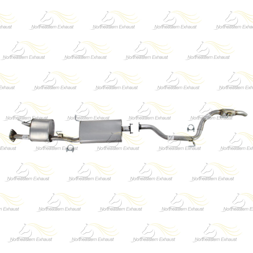 Muffler and Resonator for 2014-2016 Infiniti QX60 and 2013 JX35 3.5L