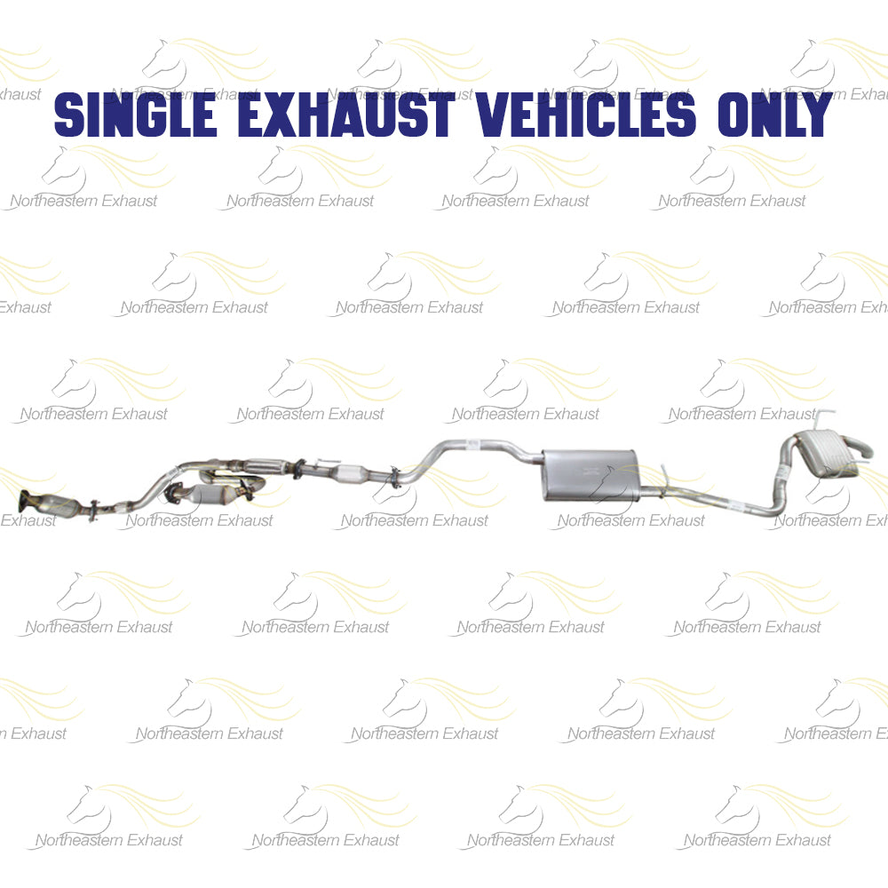 2009-2010 Saturn Outlook 3.6L Complete Exhaust System with Catalytic