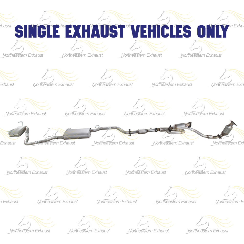 2009-2010 Saturn Outlook 3.6L Complete Exhaust System with Catalytic