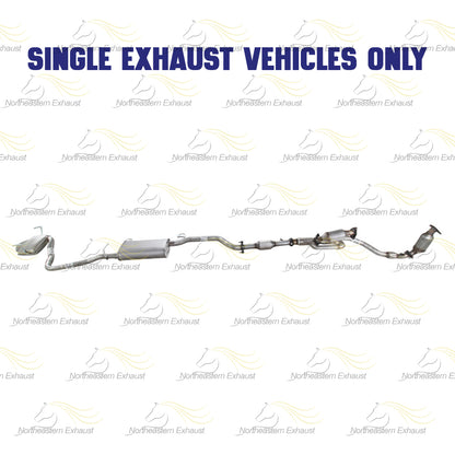 2009-2010 Saturn Outlook 3.6L Complete Exhaust System with Catalytic