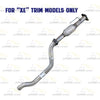 2009-2010 Outlook 3.6L EPA Approved Rear Catalytic with Intermediate Pipe