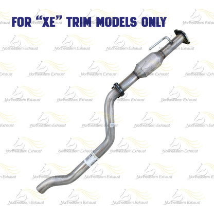 2009-2010 Outlook 3.6L EPA Approved Rear Catalytic with Intermediate Pipe