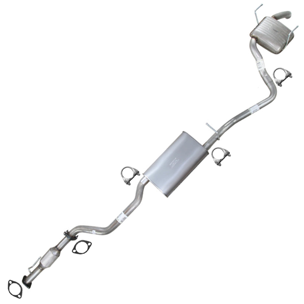 2009-2017 Chevrolet Traverse and 2015-2016 GMC Acadia 3.6L Exhaust System with Catalytic
