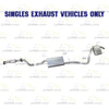2009-2017 Chevrolet Traverse and 2015-2016 GMC Acadia 3.6L Exhaust System with Catalytic