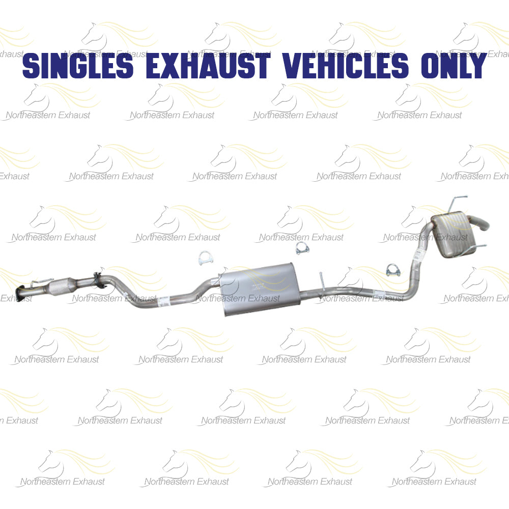 2009-2017 Chevrolet Traverse and 2015-2016 GMC Acadia 3.6L Exhaust System with Catalytic
