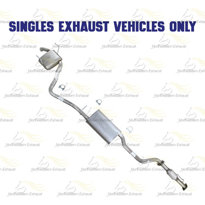 2009-2017 Chevrolet Traverse and 2015-2016 GMC Acadia 3.6L Exhaust System with Catalytic