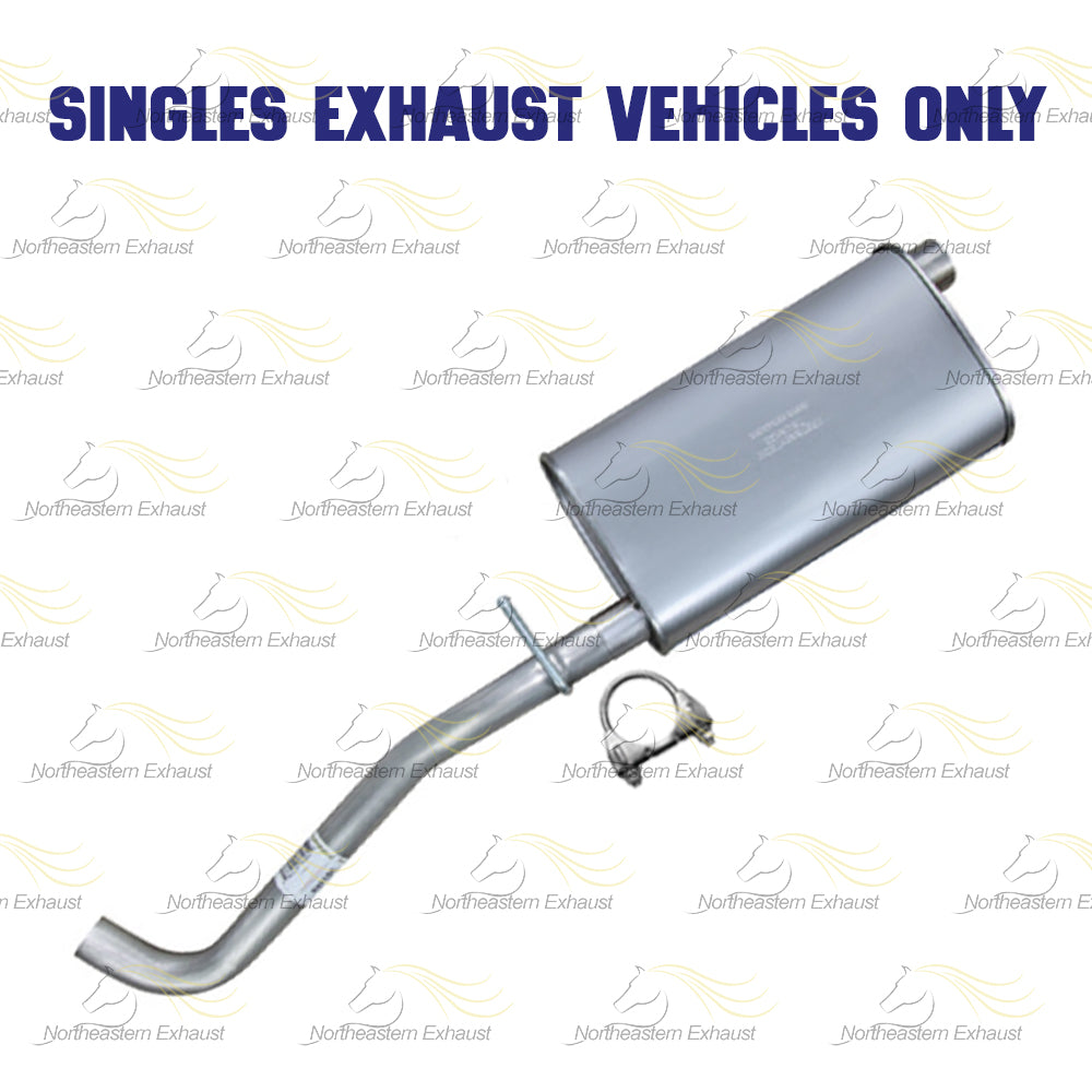 2007-2010 Saturn Outlook 3.6L Muffler and Extension Pipe Exhaust