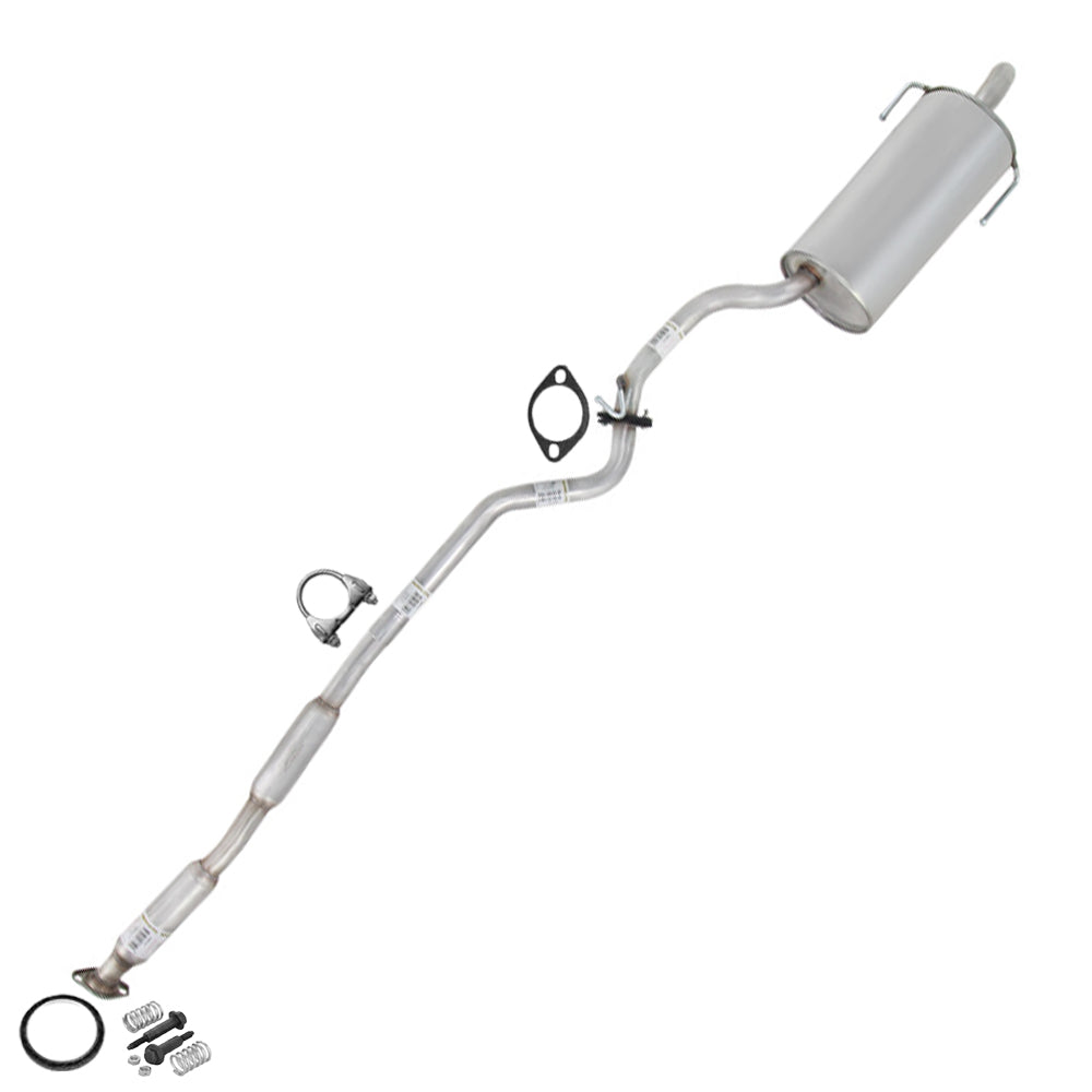 Resonator Pipe and Muffler Exhaust for 2000-2004 Subaru Legacy and Outback 2.5L