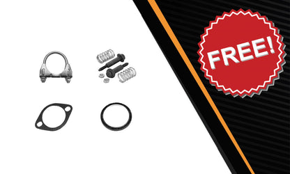 Resonator Pipe and Muffler Exhaust for 2000-2004 Subaru Legacy and Outback 2.5L