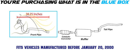 1996-1999 Jeep Cherokee 4.0L Exhaust Front Pipe