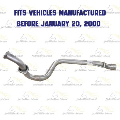 1996-1999 Jeep Cherokee 4.0L Exhaust Front Pipe