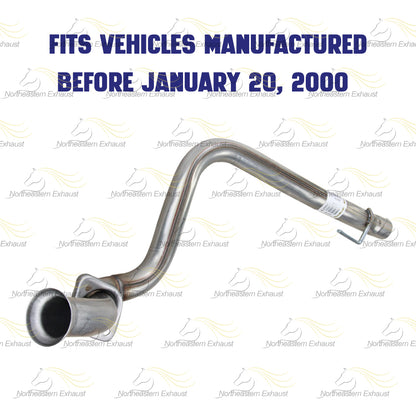 1996-1999 Jeep Cherokee 4.0L Exhaust Front Pipe