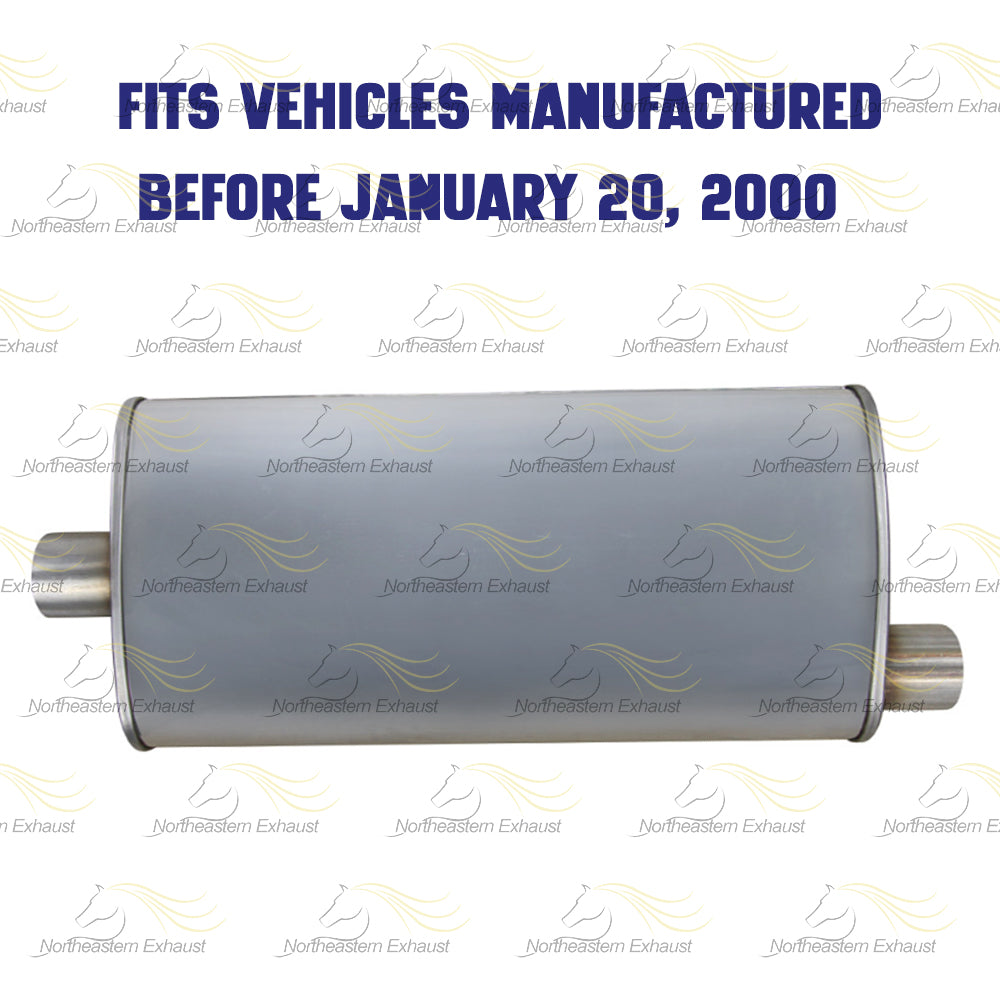 1996-2000 Jeep Cherokee 2.5L | 1996-1999 Jeep Cherokee 4.0L Exhaust Muffler